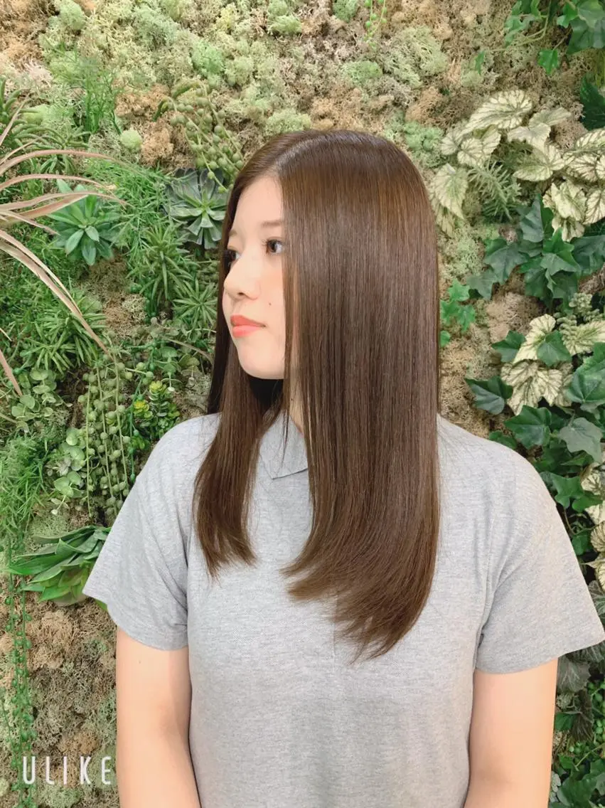 ☆新規当日限定☆【next髪質改善】艶髪と柔らかなshandoraストレート&カット&トリートメント&スパの写真