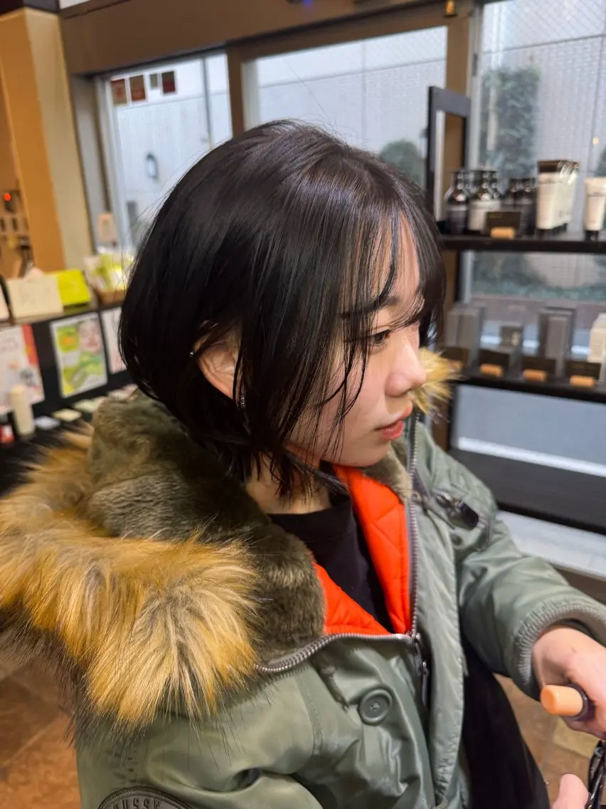ショート カット 鈴木結花/立川美容師 /お悩み解決型美容師のヘアスタイル
