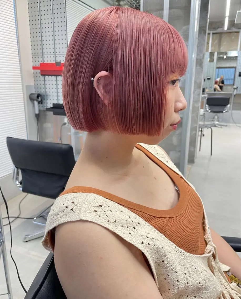 ショート カラー ヘアカラー misa___boo MISAのヘアスタイル