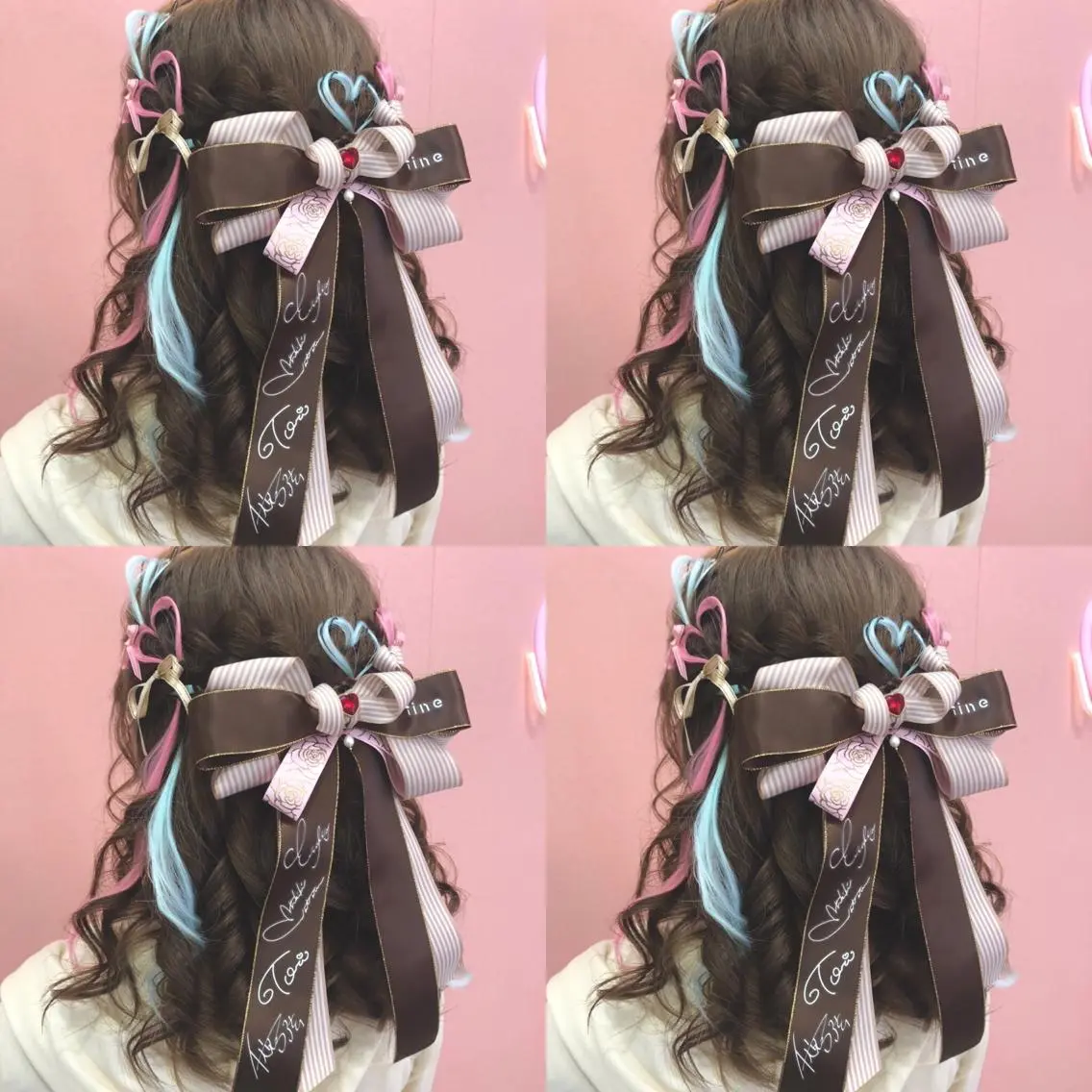 セミロング ヘアアレンジ ハーフアップ ヘアセット 🌷MAYU 🌷のヘアスタイル