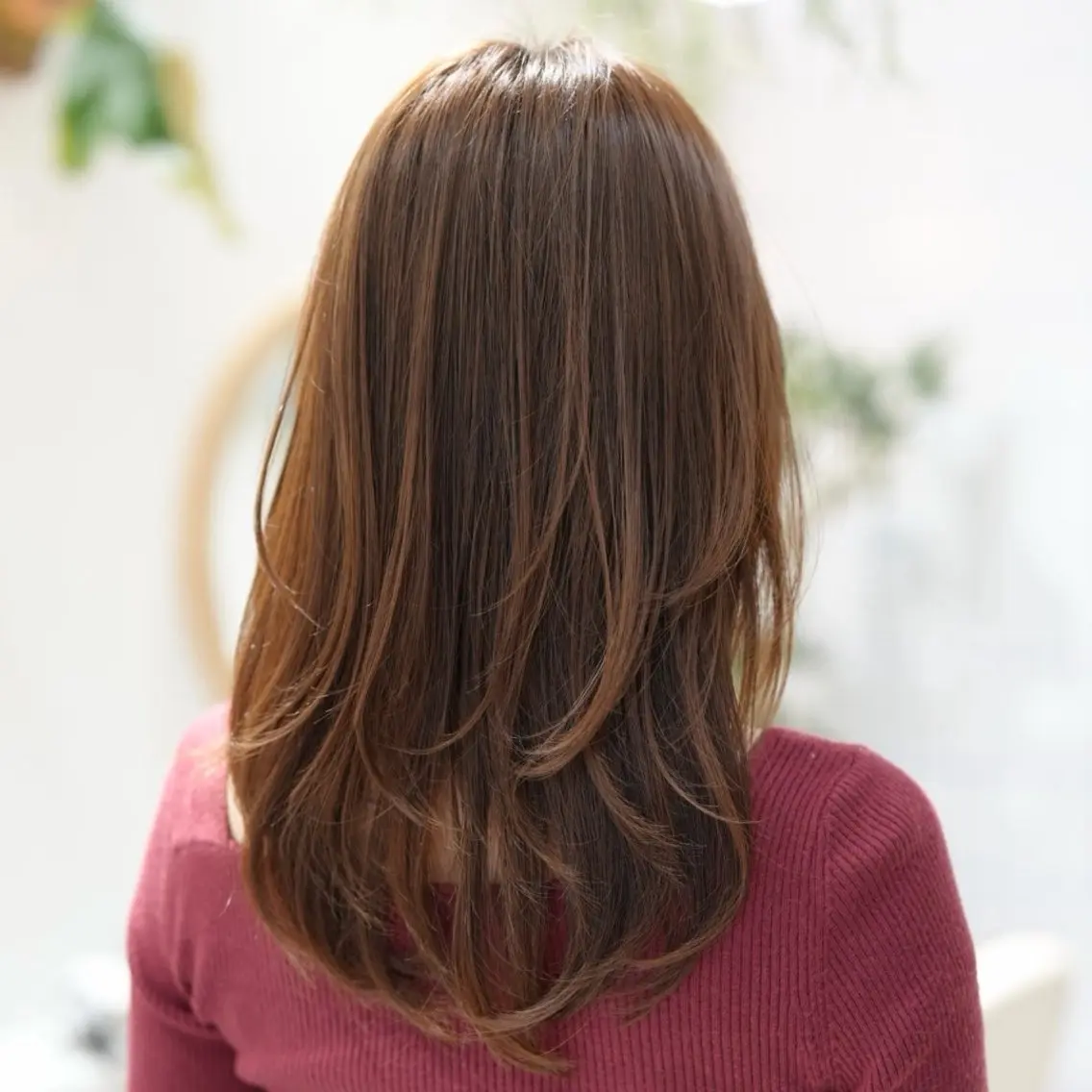 セミロング 透明感カラー🫧 Legit RISAのヘアスタイル