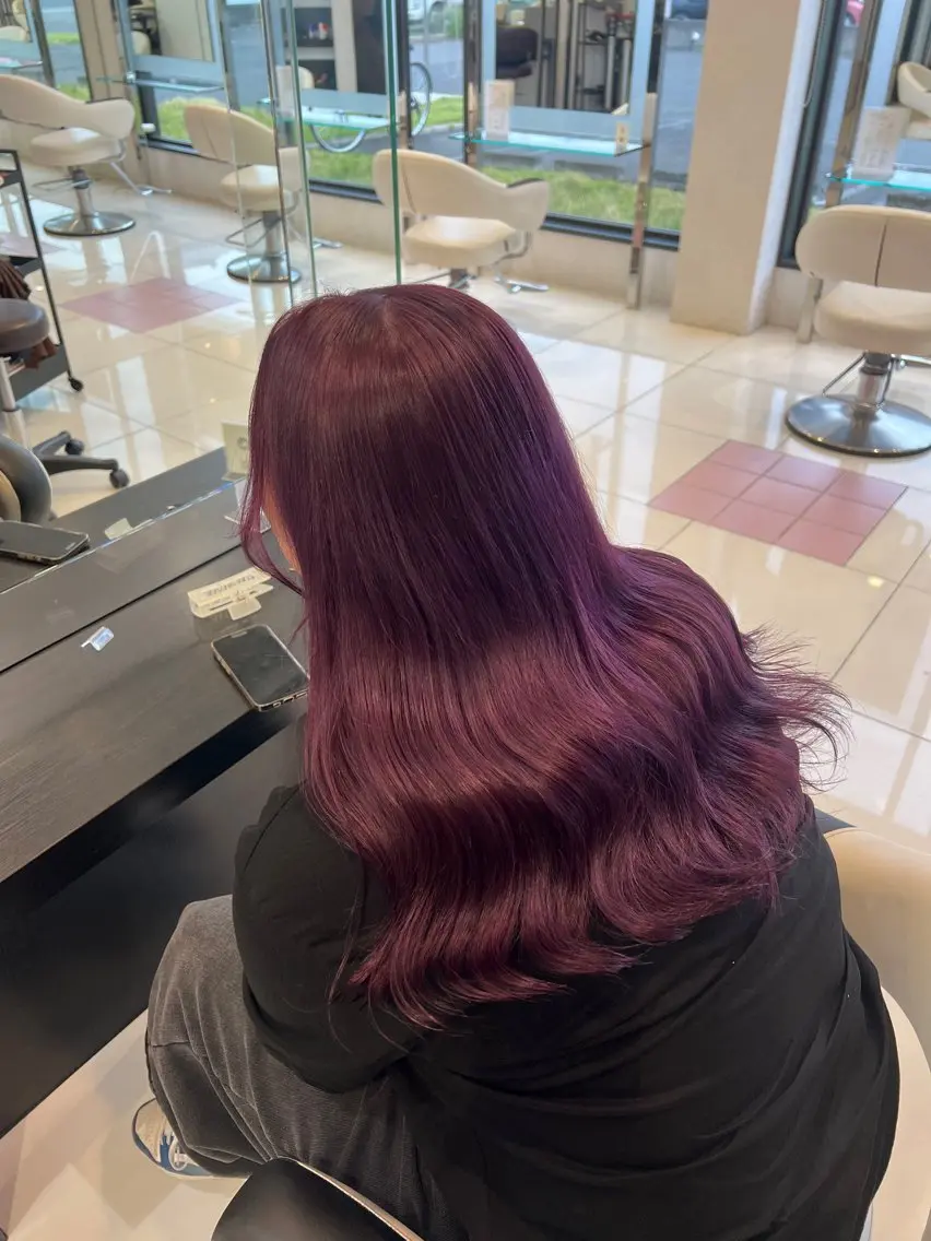 カラー 清水 星奈のヘアスタイル
