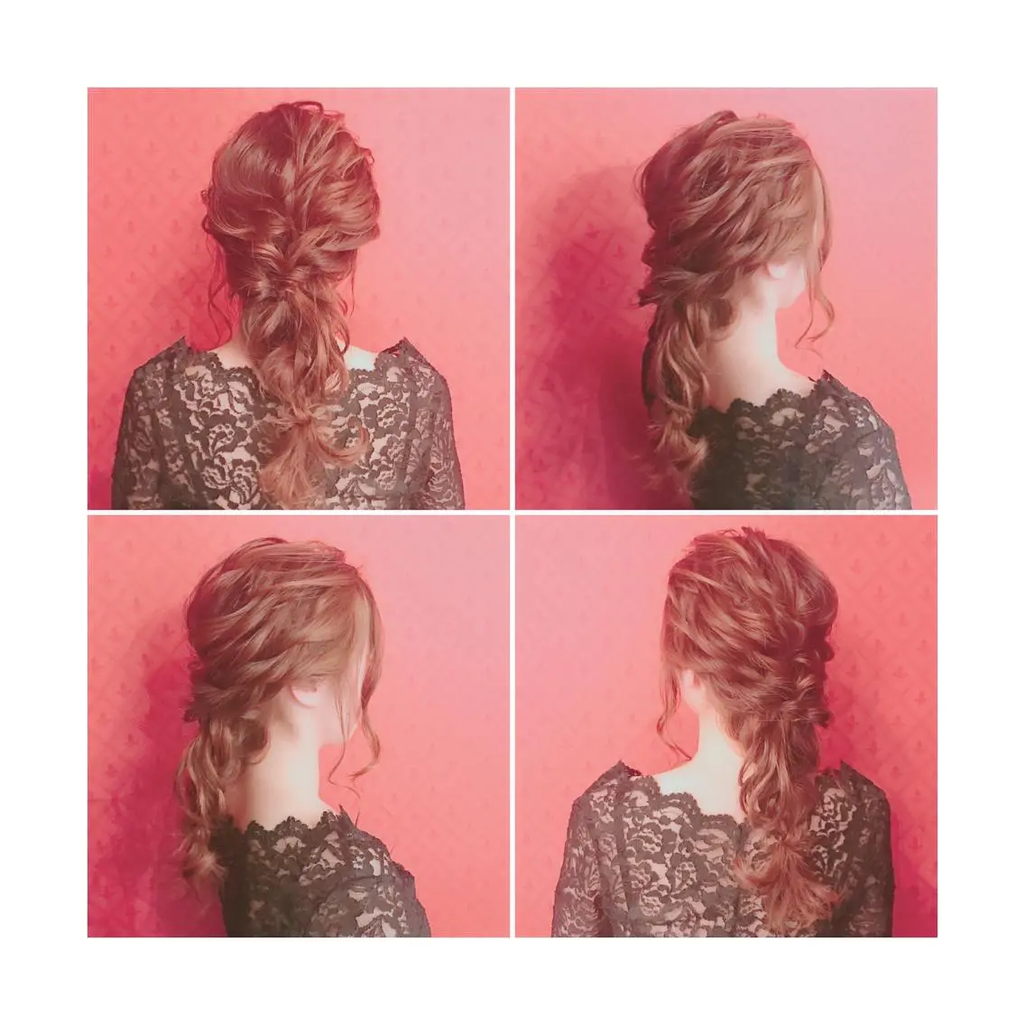 ヘアアレンジ YUI𓍯エクステ /ニュアンスカラーのヘアスタイル