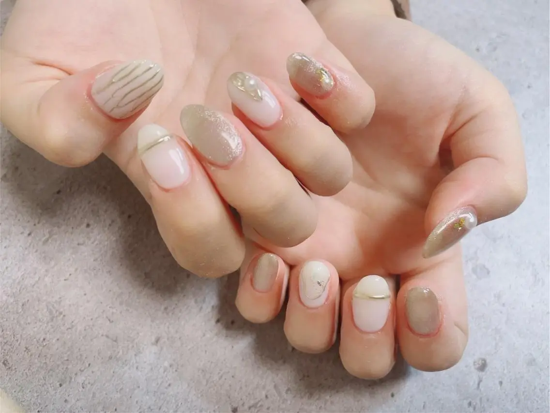 ネイル ハンドネイル 🩷Yun nail Salon 本店🩷のネイルデザイン