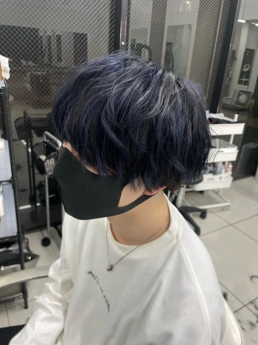 メンズ メンズハイライト メンズメッシュ merci JUNKIのヘアスタイル