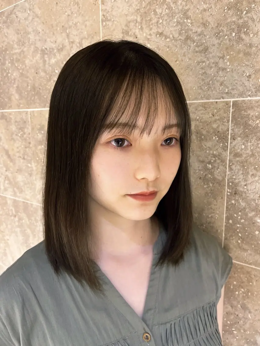 セミロング 縮毛矯正 トリートメント 吉祥寺プルエクステ 🌟Hiraiのヘアスタイル