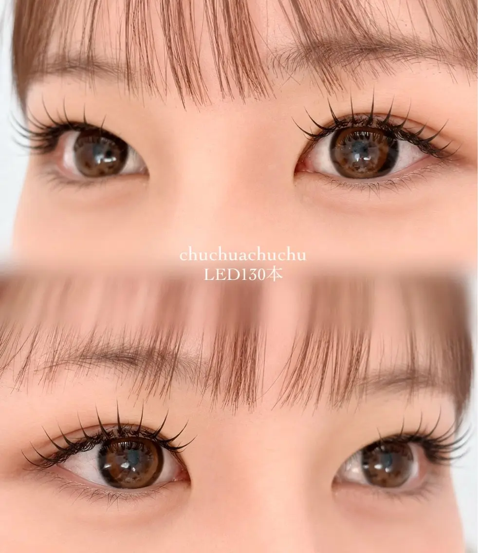 【Eye】人気🤍┊韓国風束感がお好きな方┊ラッシュリフト× LEDフラット130本🪄コーティング仕上げ🫧の写真
