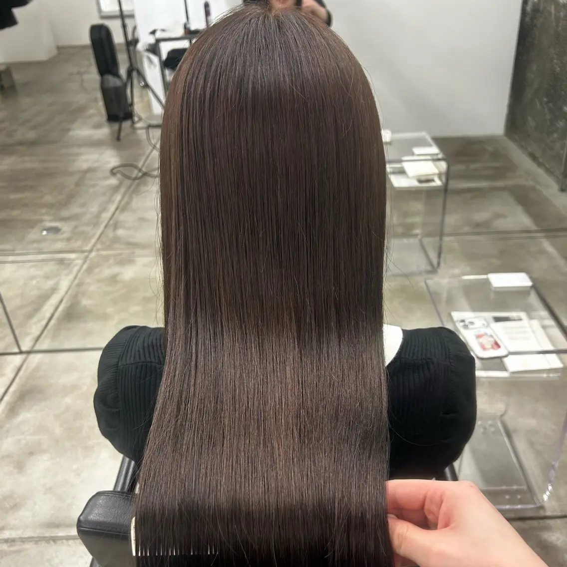 ロング ヘアカラー 北浦 雅のヘアスタイル