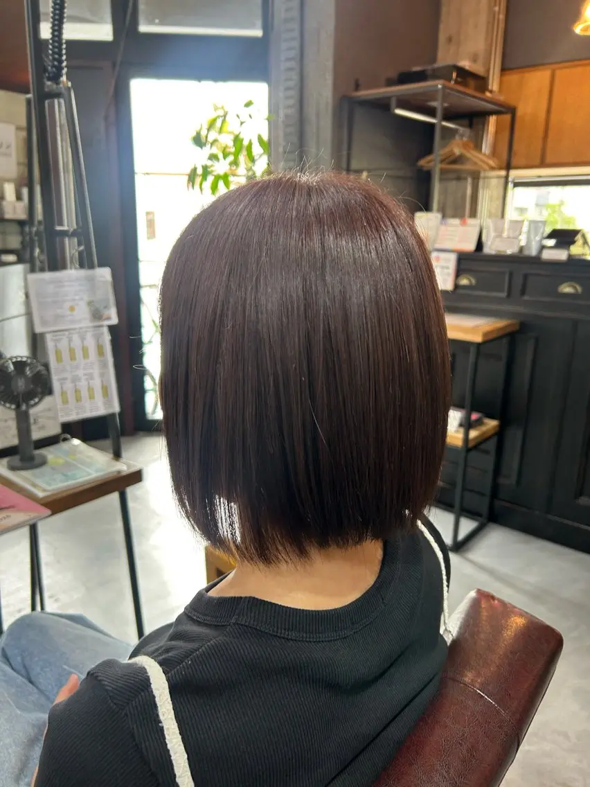 カラー 倉本 美優のヘアスタイル