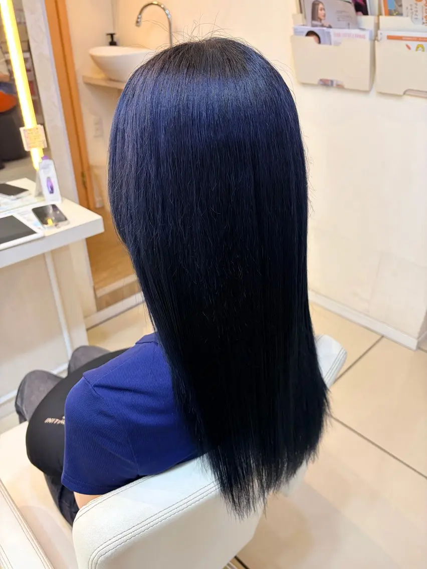 ロング カラー たかはし ここあのヘアスタイル