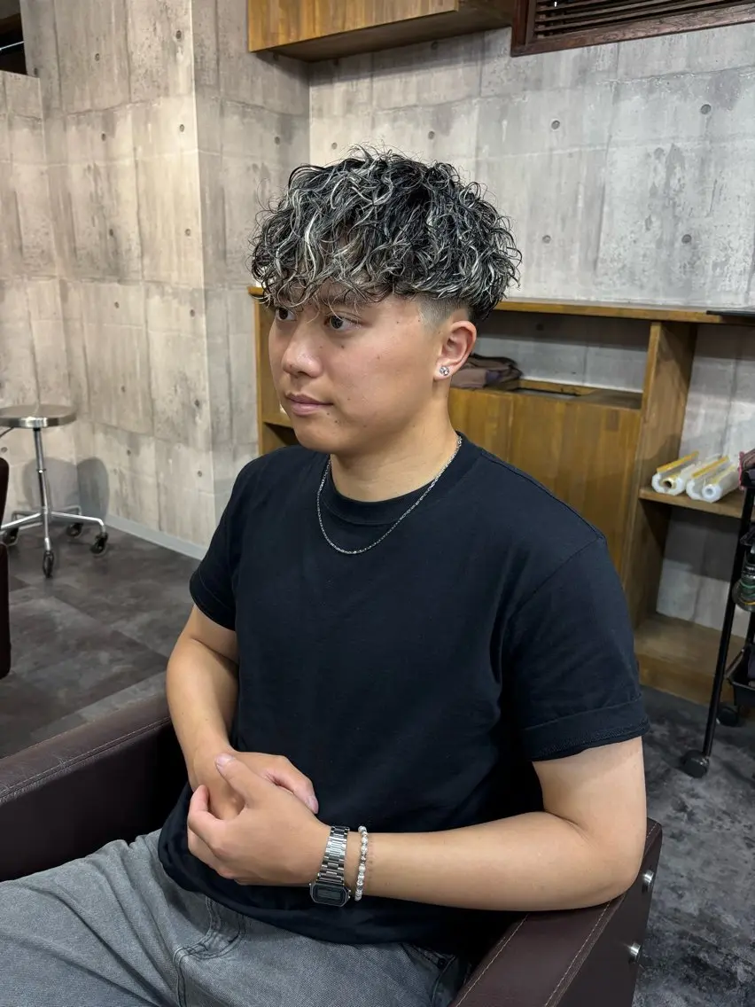 カラー カット パーマ SATO AIKAのヘアスタイル