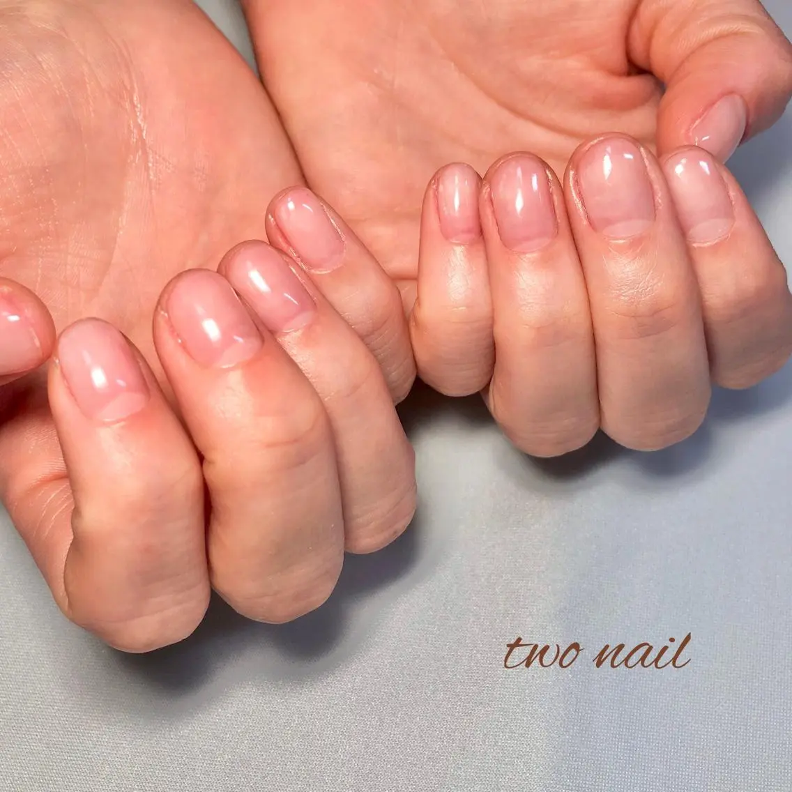 ネイル アートネイル フットネイル ハート ニュアンスネイル ホワイト ハンドネイル two nailのネイルデザイン