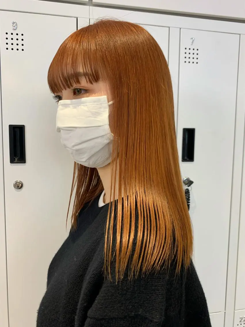 大人気❗髪質改善トリートメント+ワンカラー🌸【10%offクーポン⠀】の写真