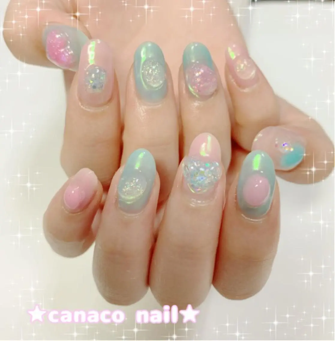 ネイル ジェルネイル ベテランネイル cnc  nailのネイルデザイン