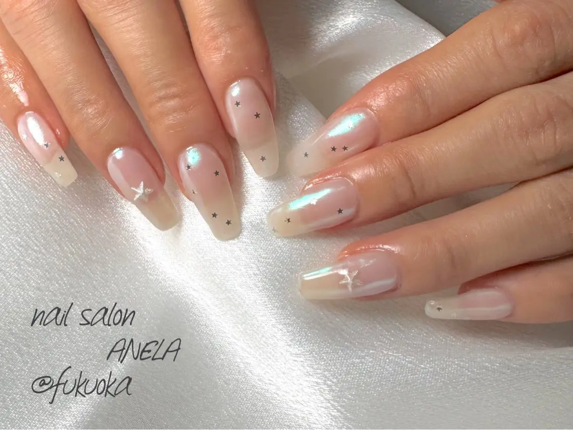 ネイル ミラーネイル nail salon ANELA mayaのネイルデザイン
