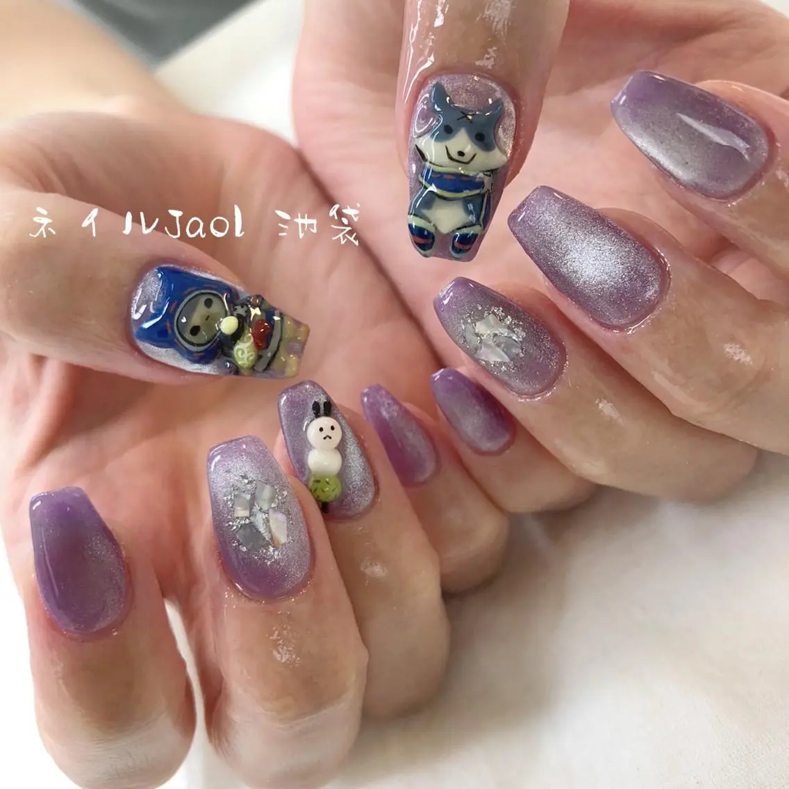 ミディアム ネイルJaol 池袋のネイルデザイン