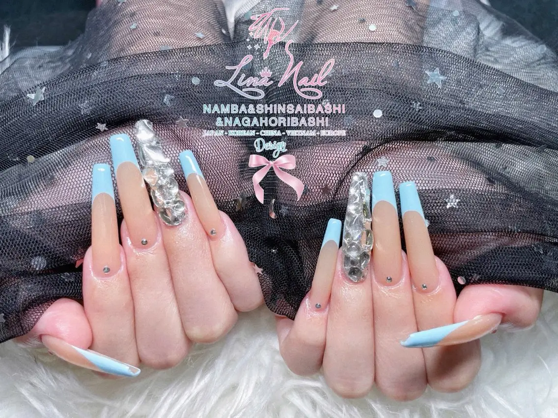 ロング Linanail Nambaのマツエク・マツパデザイン