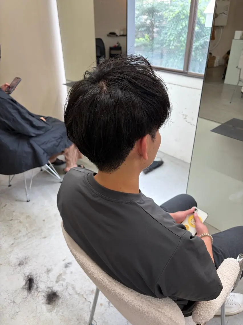 メンズ カット ✨️ハイトーンカラー 🐈‍⬛/ risaのヘアスタイル