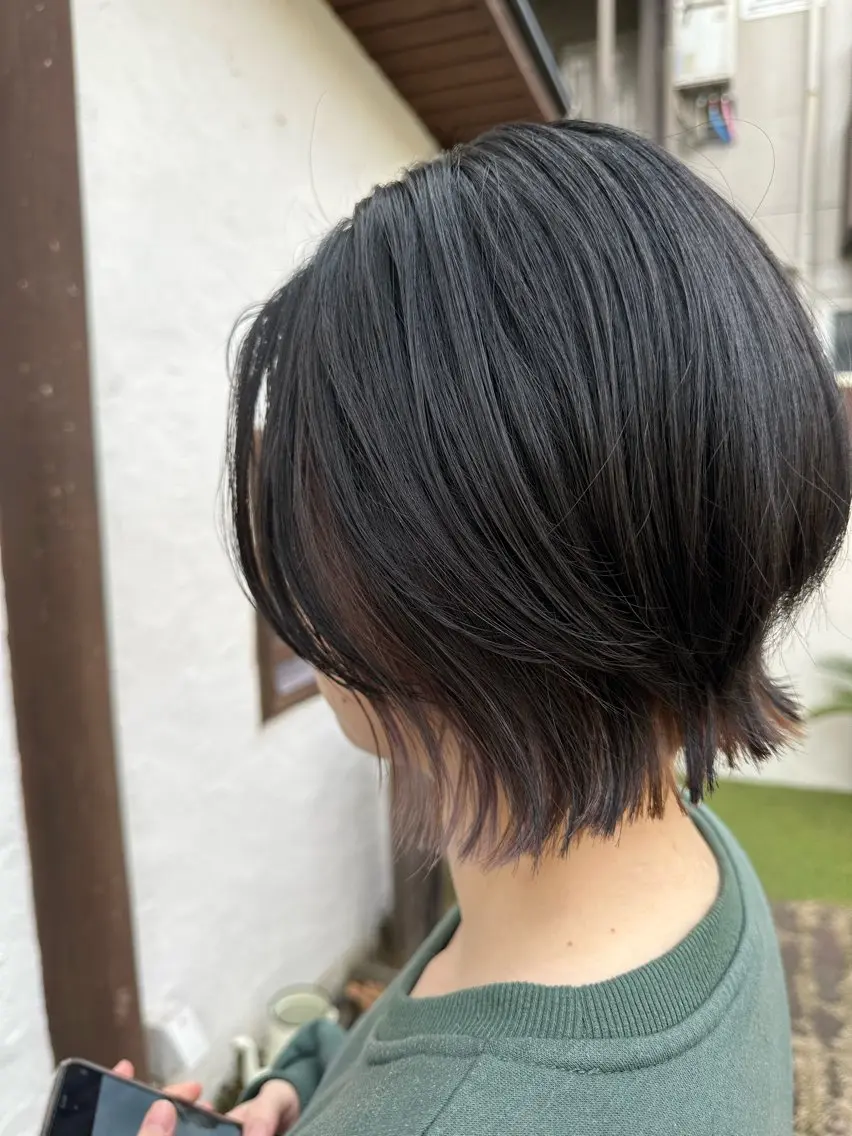 ショート 伊東 隼太朗のヘアスタイル