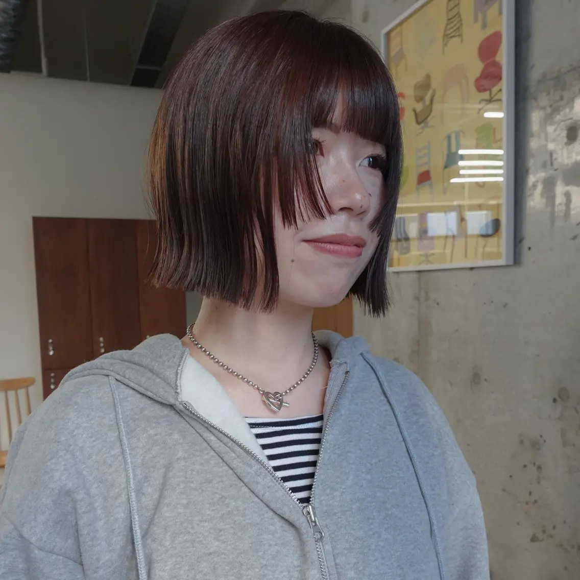ショート aco/名古屋.栄 ボブ/透明感カラーのヘアスタイル