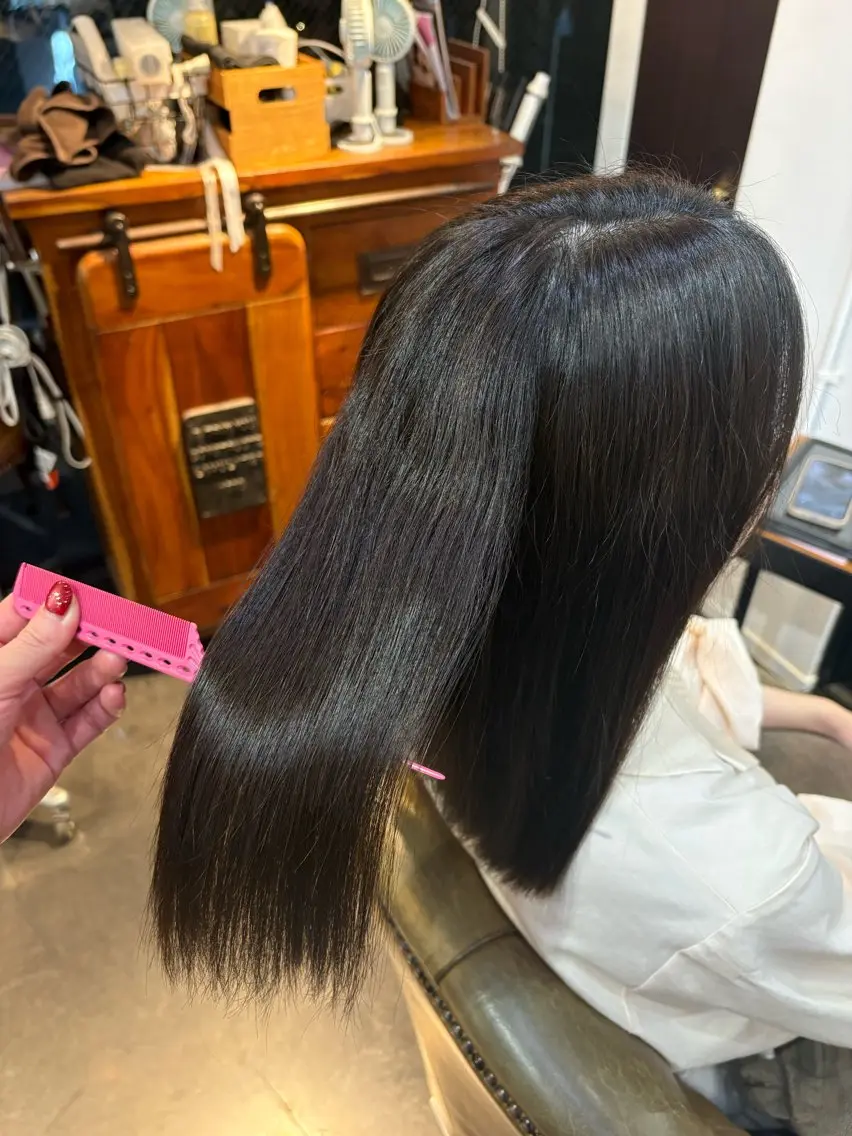 ミディアム カラー オリーブカラー 透明感カラー/ 小泉あゆみ🌈のヘアスタイル