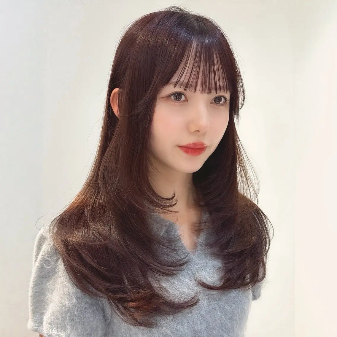 ロング カット 立川 🫧 ハッシュ ／レイヤーカット✨️のヘアスタイル