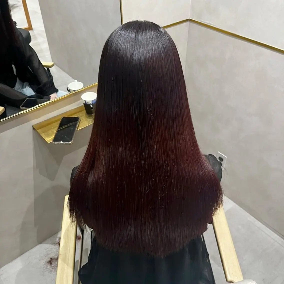 🌷学生限定🌷カット+ Premium艶髪ストレート(縮毛矯正)の写真
