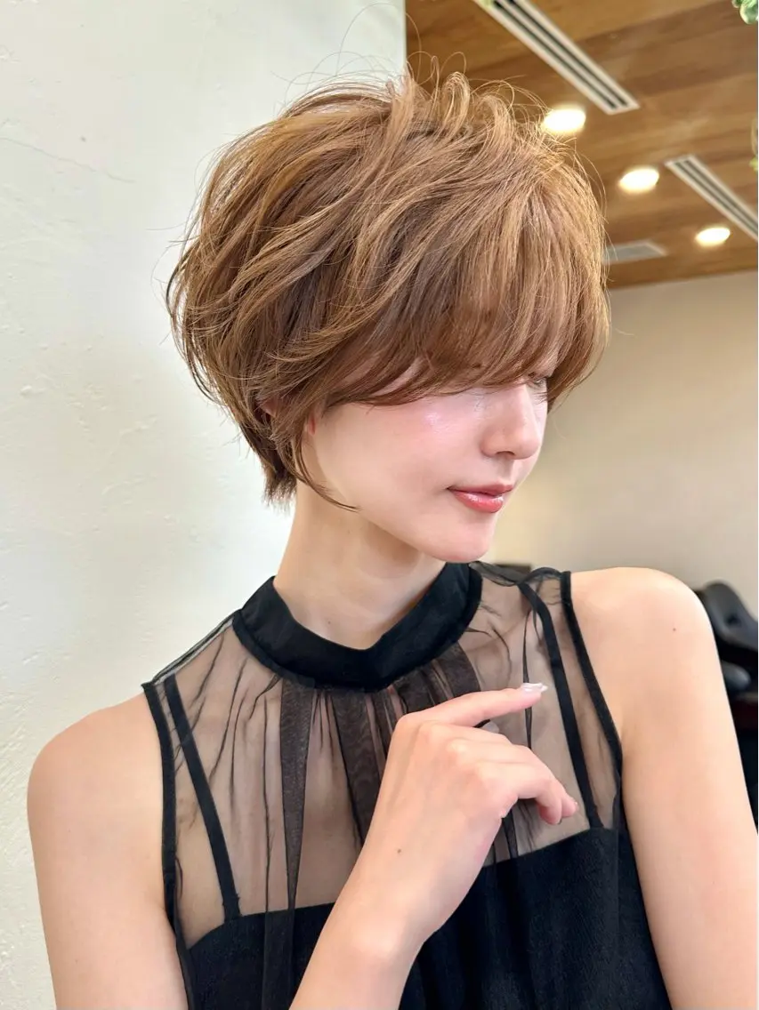 ショート 🐧銀座/ショート/ ショートボブ広瀬🐧のヘアスタイル