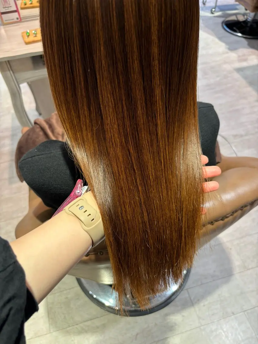 ロング 菅野 凪紗のヘアスタイル