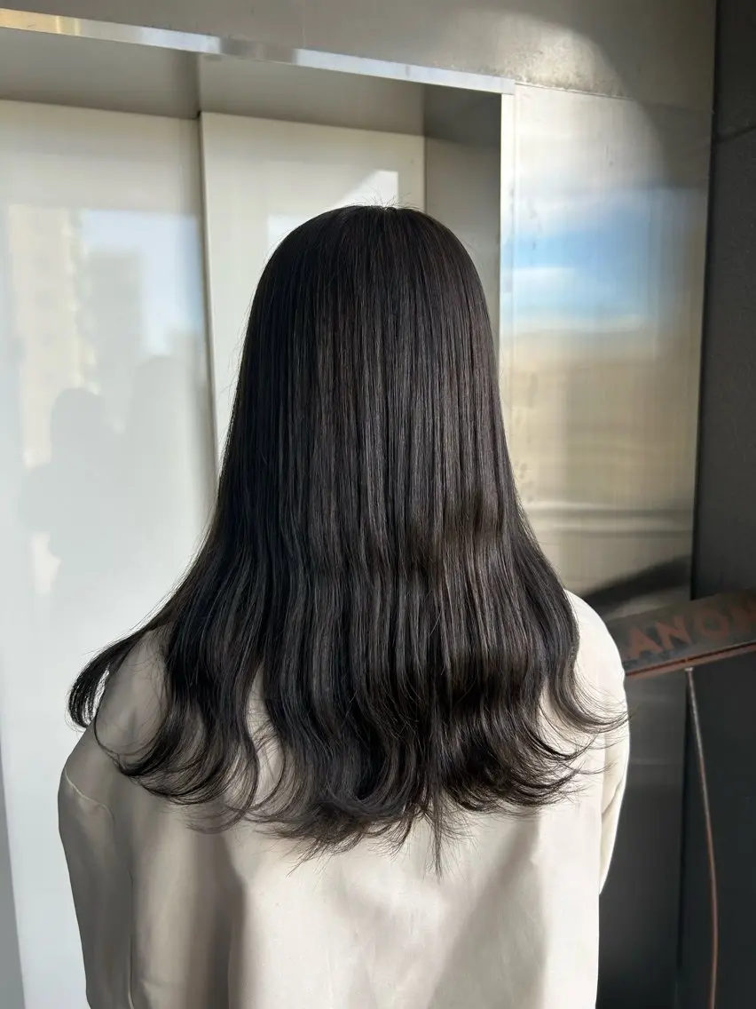 レディースカット＋カラーの写真