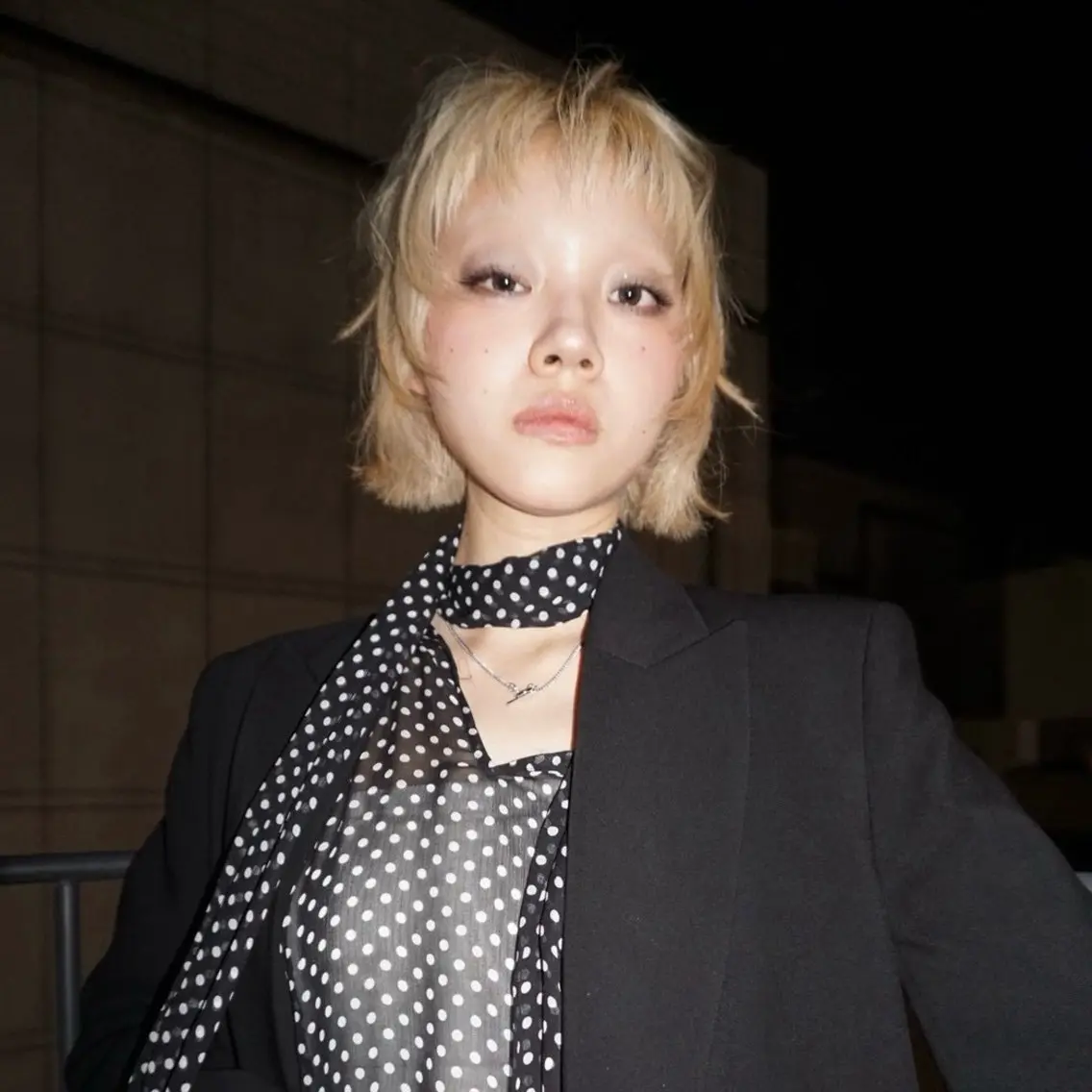 ミディアム カラー DEAN JECYのヘアスタイル