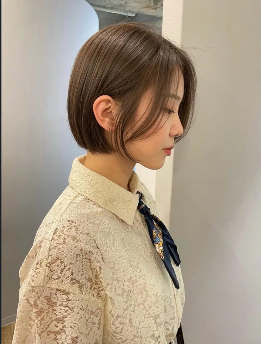 ショート カラー ラーム松江乃木店 /モデル募集_川上のヘアスタイル