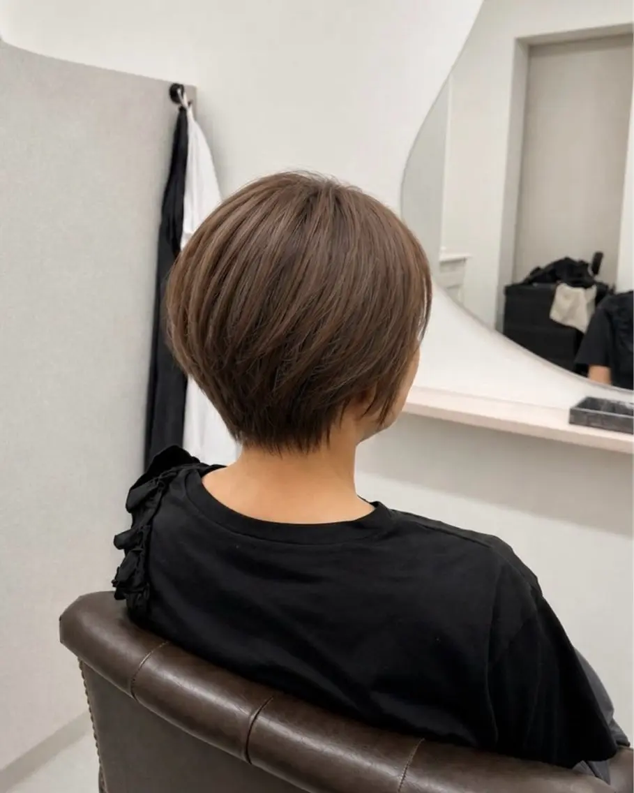 ショート 梅本 淑人のヘアスタイル