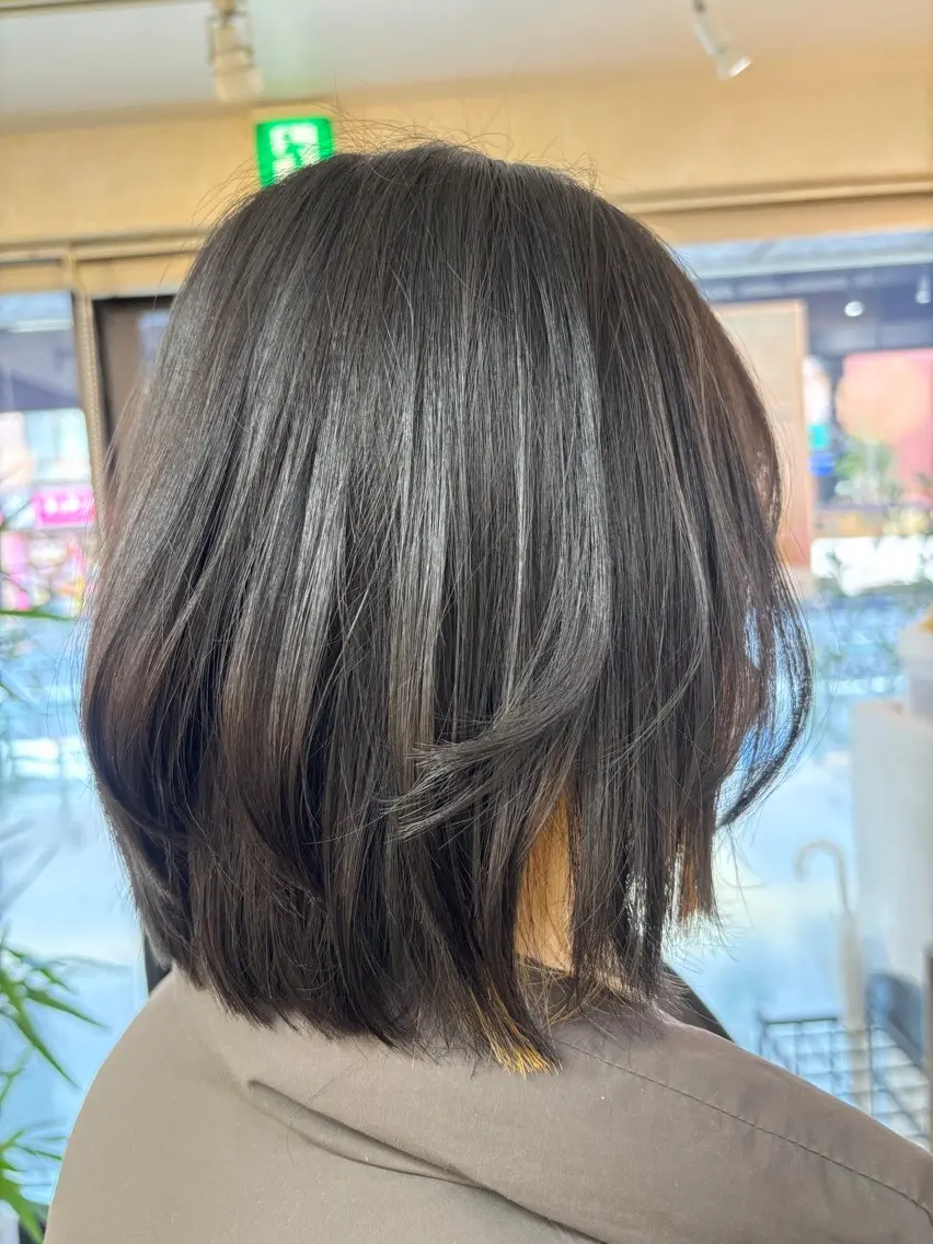 ミディアム ボブ レイヤーカット トリートメント メンズ大募集 ☆齋藤のヘアスタイル