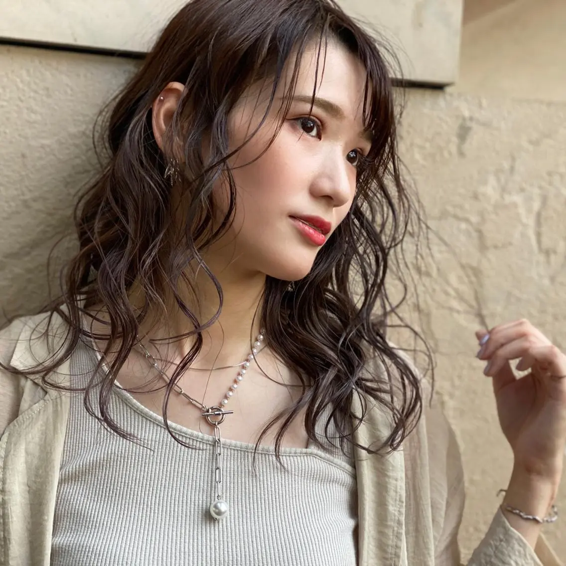 セミロング インナーカラー🦔 🐾KEISUKEのヘアスタイル