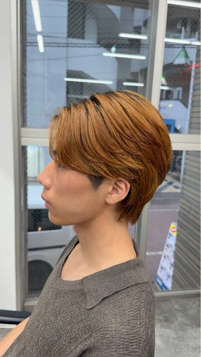 メンズ カット パーマ ✨曲がる縮毛矯正✨ メンズ特化YUIのヘアスタイル