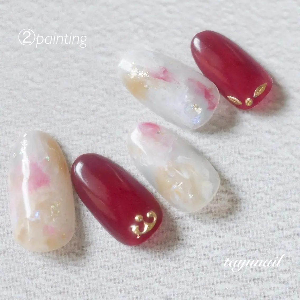 ネイル アートネイル ブルー ジェルネイル ワンカラーネイル パラジェル ネイルサロン 【たゆnail】のネイルデザイン