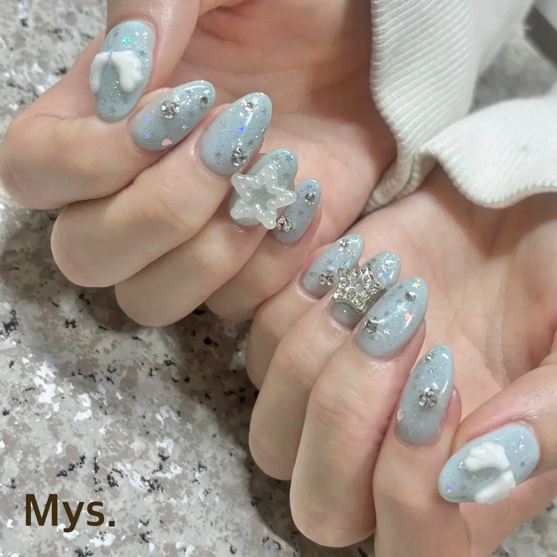 ネイル ハンドネイル Mys. 三上紗紀のネイルデザイン