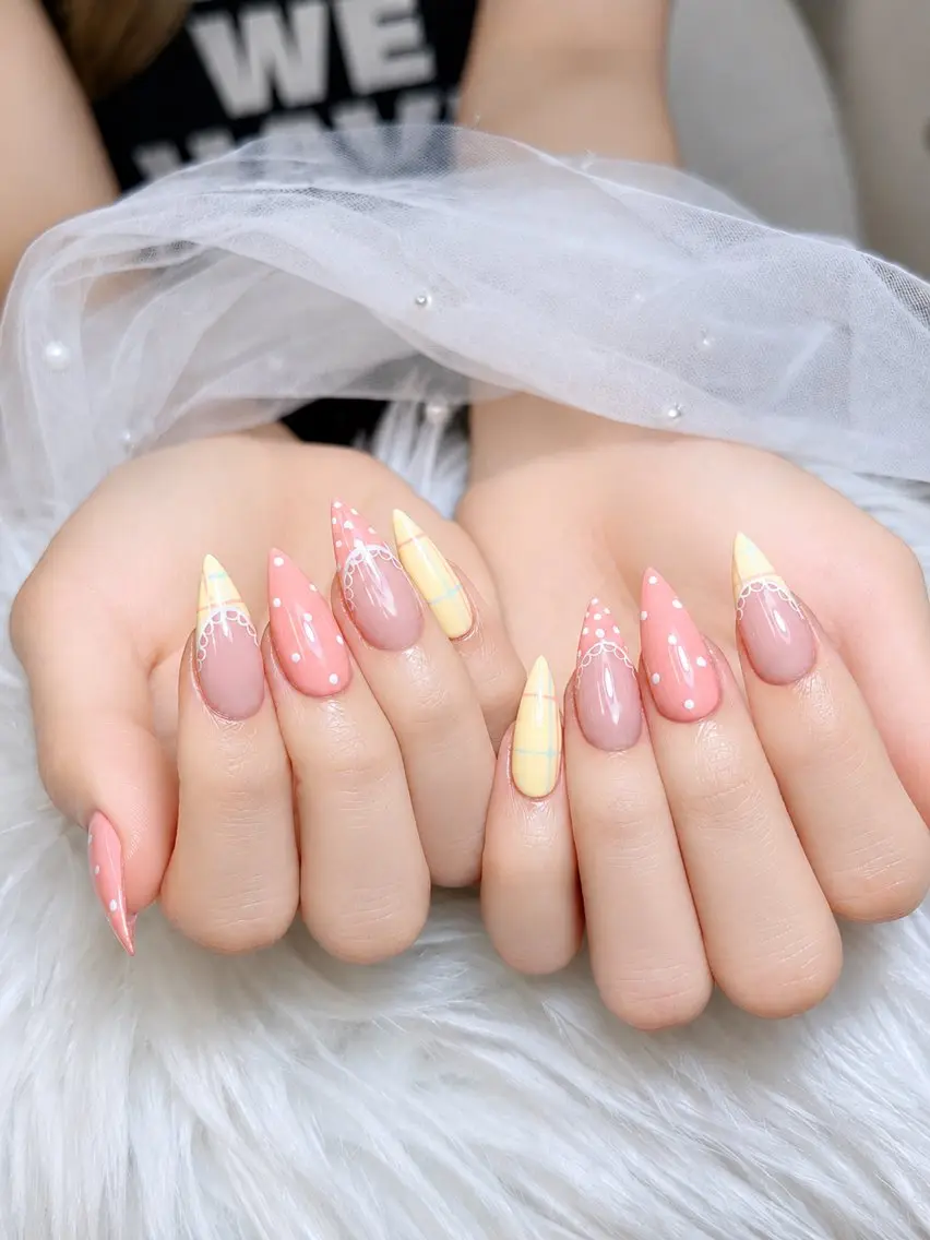 ネイル チークネイル 長さ出し フットネイル 韓国ネイル マグネットネイル ハンドネイル ハンドケア AN NAIL 高田馬場_HOAのネイルデザイン