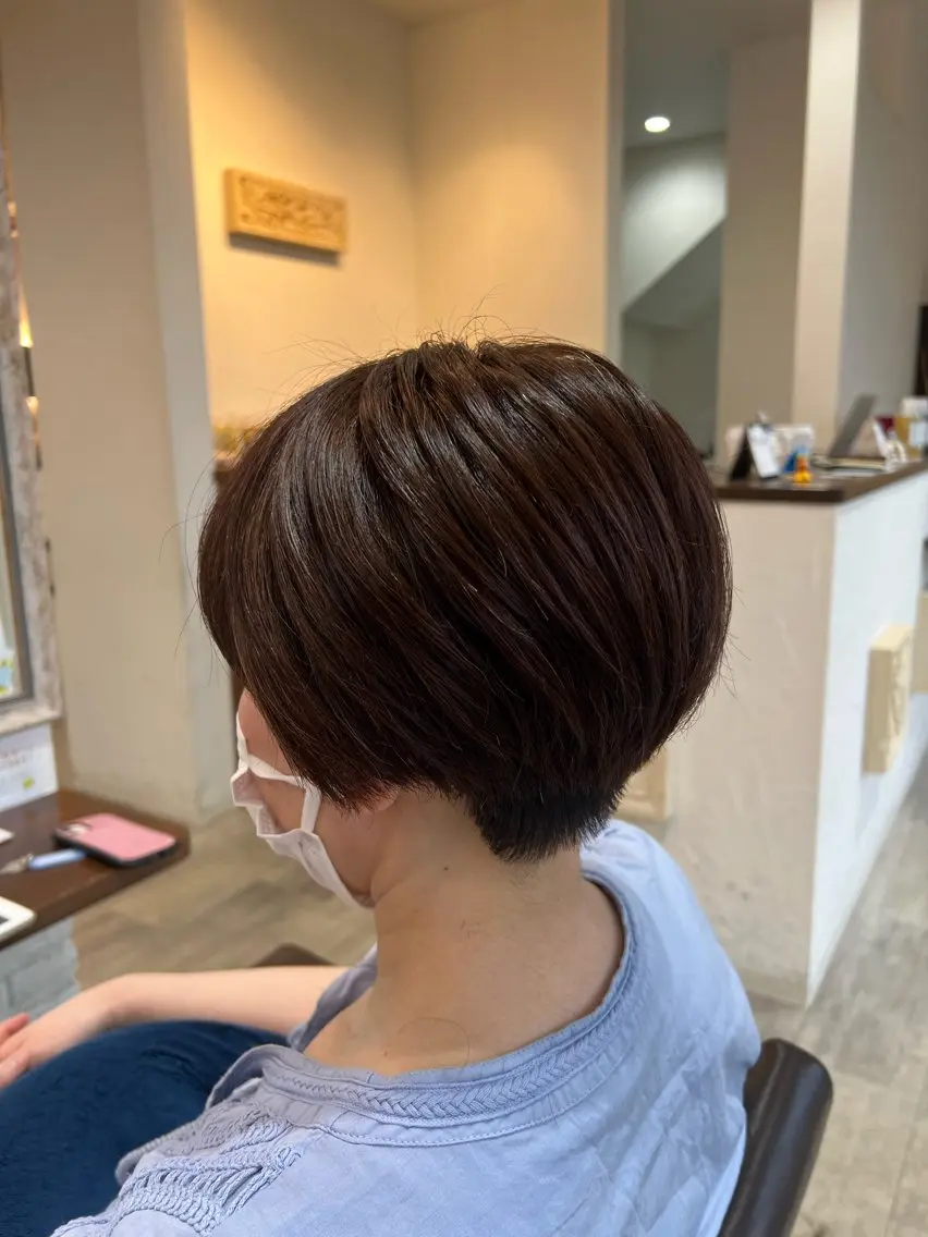 ショート ショートヘア 白田 妃美希のヘアスタイル