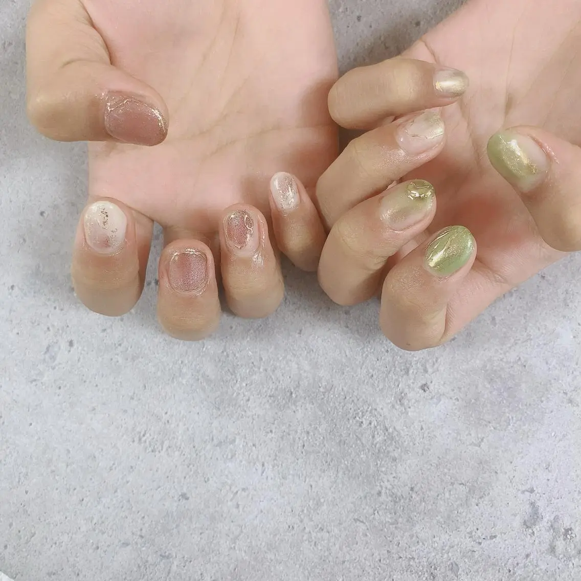 ネイル ミラーネイル SOL NAILのネイルデザイン