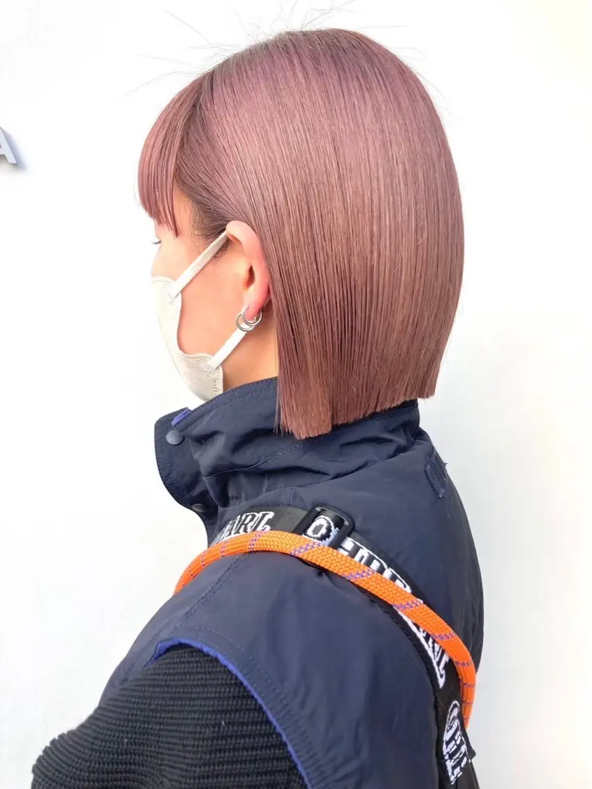 カラー Haruka🐈‍⬛ 艶カラー/HETTUのヘアスタイル
