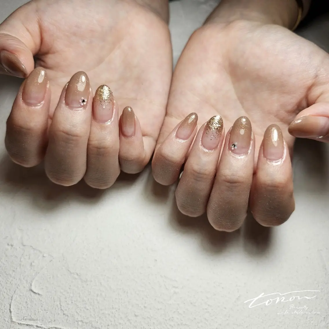 ネイル シンプルネイル ハンドネイル nailsalon  TORONのネイルデザイン