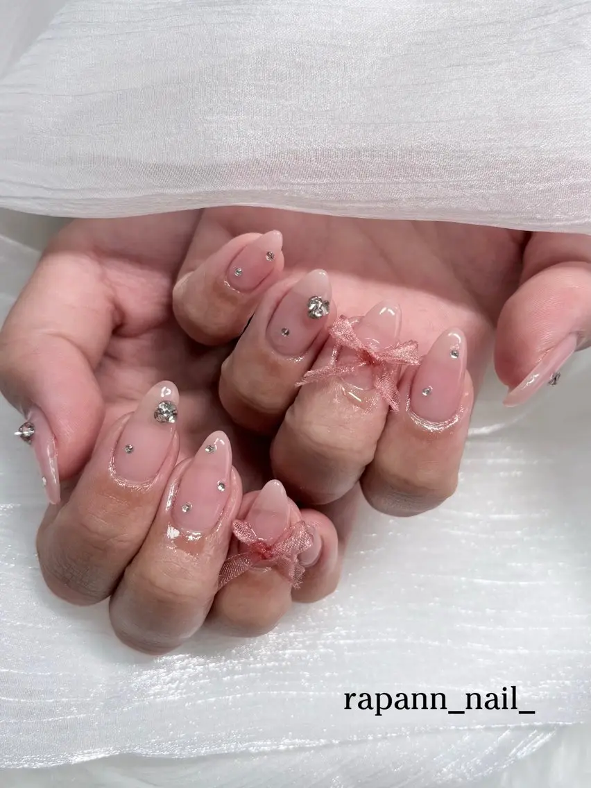 ネイル リボン rapann nailのネイルデザイン