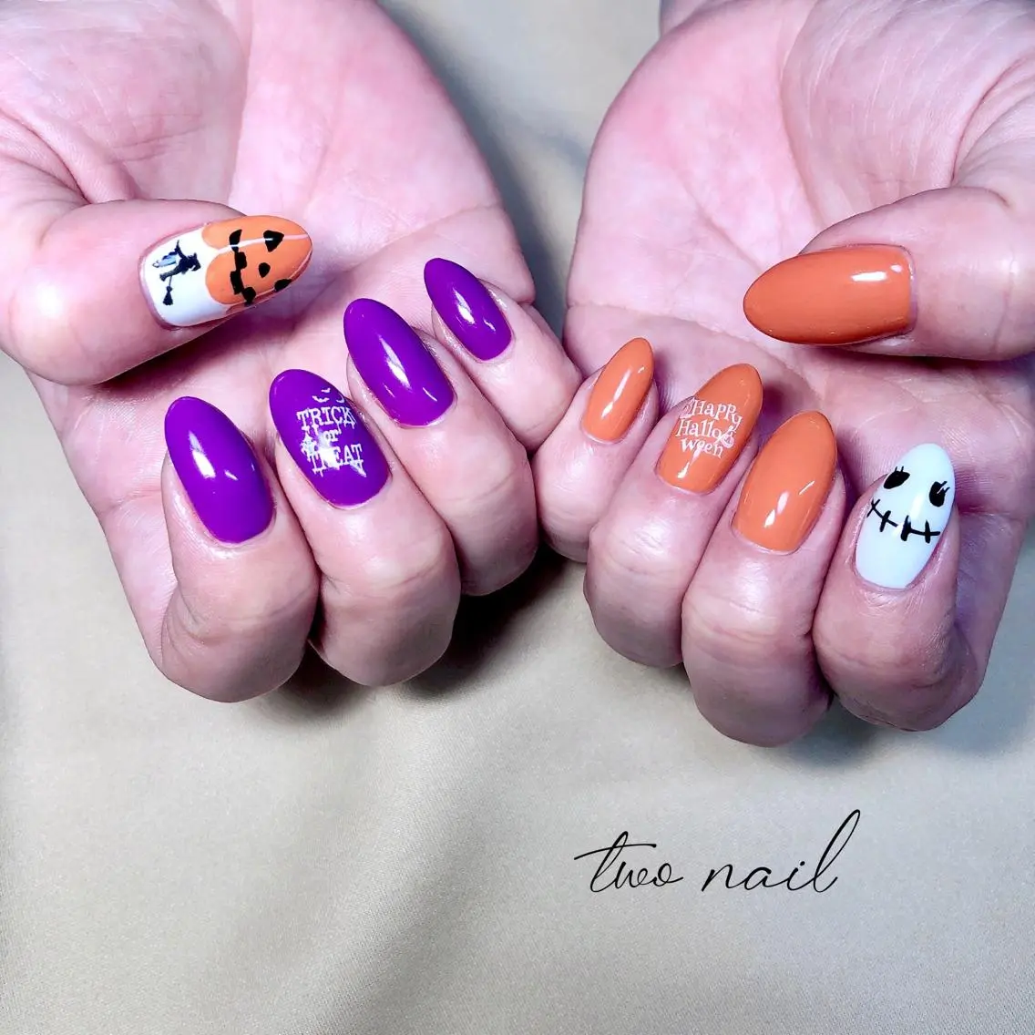 ネイル アートネイル フットネイル ハート ニュアンスネイル ホワイト two nailのネイルデザイン