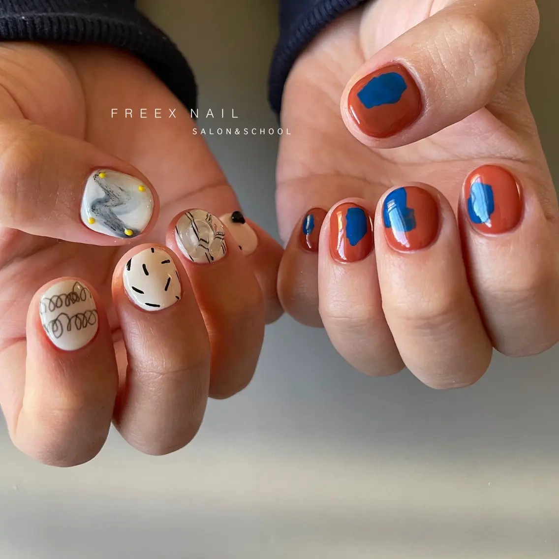 ネイル ハンドネイル freex nail /ニュアンス/個性派のネイルデザイン