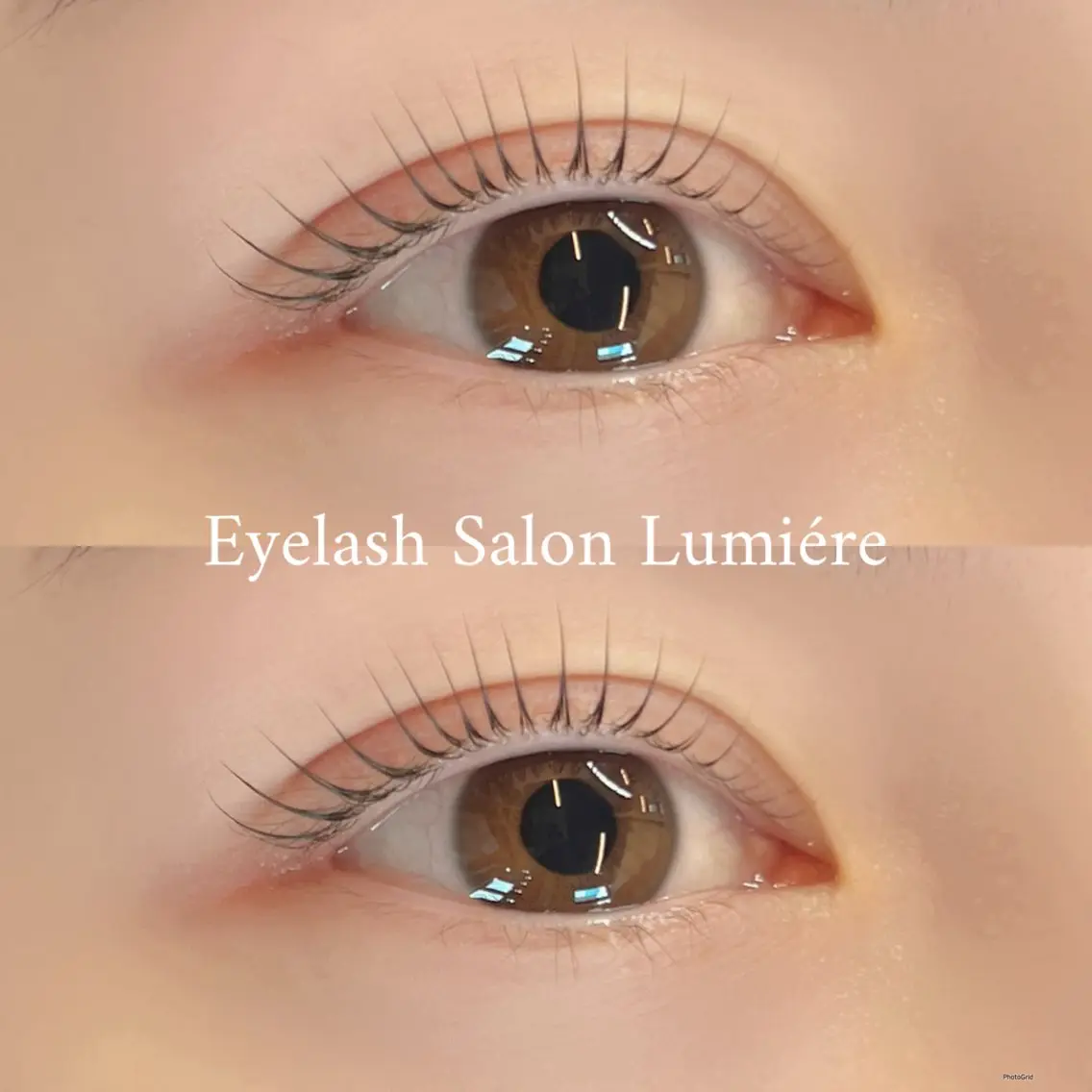 マツエク・マツパ Lumiére SAKURAのマツエク・マツパデザイン