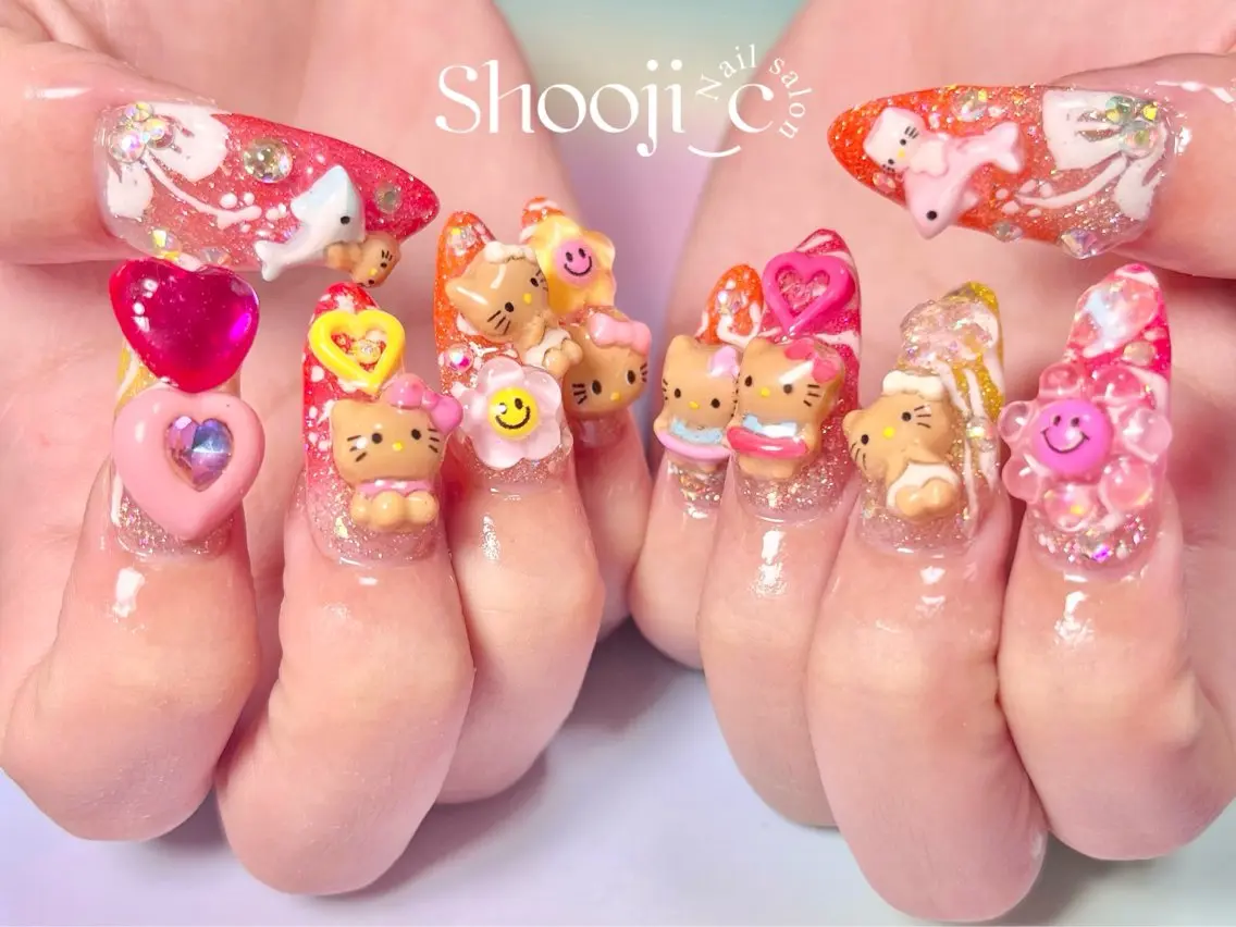 ネイル 長さ出し Shooji_c Nail salonのネイルデザイン