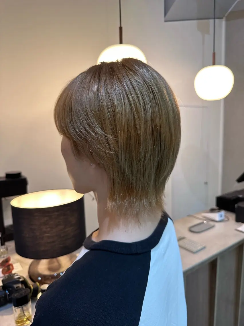 ショート カラー メンズ Shiro RENのヘアスタイル