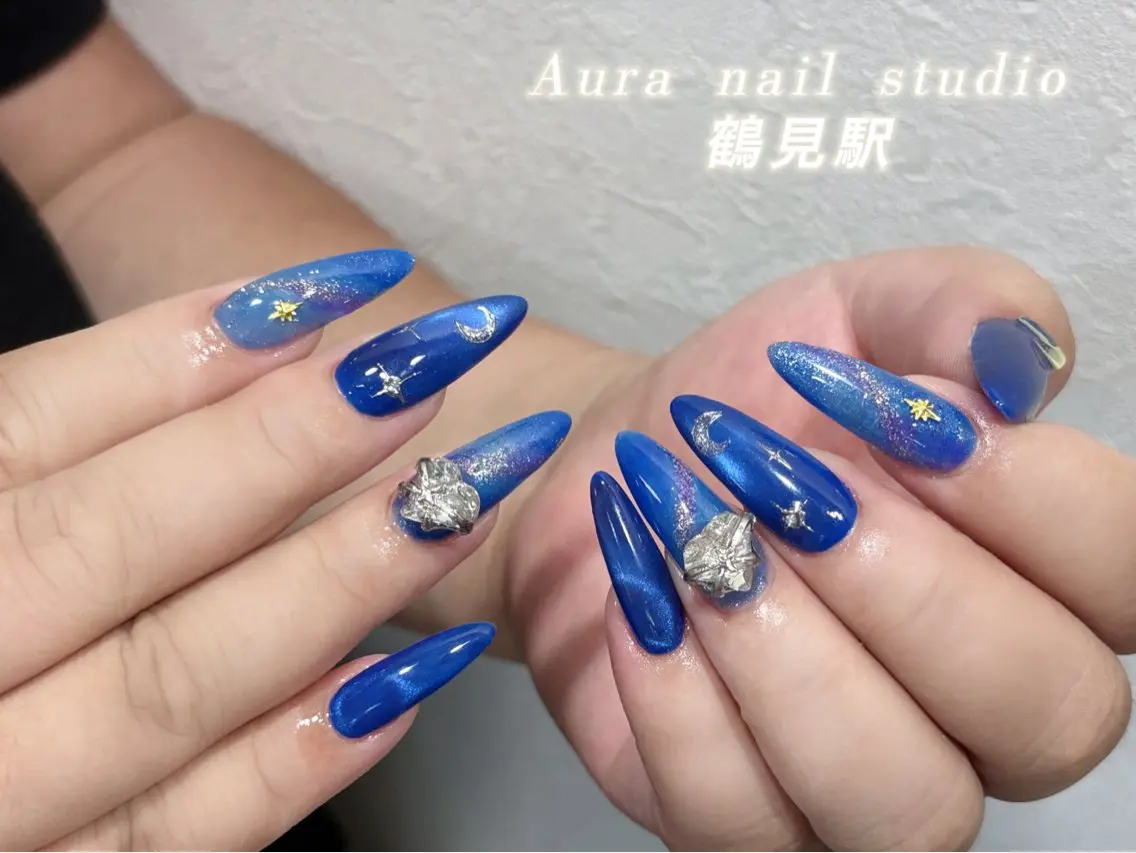 ネイル ハンドネイル AURA NAIL 🌟鶴見店のネイルデザイン